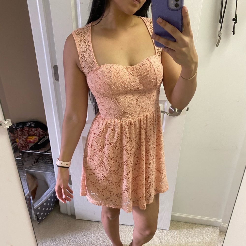 Pink dress